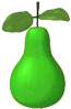 webkinz art of a green pear